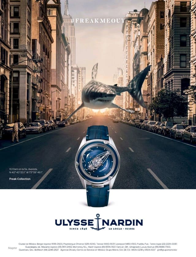 Ulysse Nardin ad